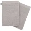 Image de Lot de 2 Gants de Toilette Confort 15x21cm Taupe