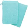 Image de Lot de 2 Gants de Toilette Confort 15x21cm Aqua