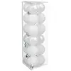 Image de Lot de 18 Boules de Noël Colorama 3cm - Blanc