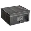 Image de Boîte de Rangement Dressing 30x30cm Gris Foncé