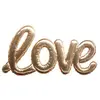 Image de Sticker Ballon Love 24x47cm Or