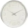 Image de Horloge Murale Contemporaine 40cm - Argent et Blanc