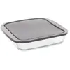 Image de But Plat de cuisson carré en verre - Gris