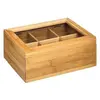 Image de Boîte à thé en bambou - Naturel