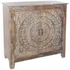 Image de Buffet en manguier 2 portes SHIREL - Marron