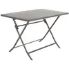 Image de Table pliante rectangulaire Greensboro - 4 Places - Marron tonka