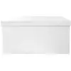Image de Banquette Coffre Pliable Design Alana 76cm Blanc
