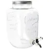 Image de The concept factory Fontaine à boisson en verre Yorkshire - 4 L