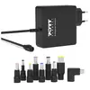 Image de Alimentation secteur universelle Port Designs Connect pour ordinateurs portables Noir