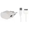 Image de Blueway Mini chargeur de voyage 1A pour iPhone 3G/3GS/4/4S et iPod Touch Blanc