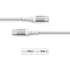 Image de Câble Renforcé USB C Bigben - 1.2m Blanc