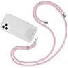Image de JUST GREEN Bandoulière pour Téléphone Rose