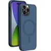 Image de BigBen Connected Coque pour iPhone 14 Pro Compatible MagSafe en Silicone Bleu