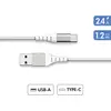 Image de Bigben Câble USB A/USB C Renforcé - 1,2 m