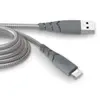 Image de Force Power Câble Ultra-renforcé USB A/Lightning 3m - 2.4A Gris
