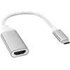 Image de Force Power Adaptateur USB-C Mâle vers HDMI Femelle 4K Ultra HD Renforcé Blanc