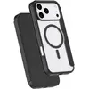 Image de Force Case Étui Folio MagSafe pour iPhone 17 Pro Max Ultra Renforcé 2m Noir transparent