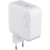 Image de Force Power Chargeur Secteur Universel 100W USB-C et USB-A Power Delivery GaN Blanc
