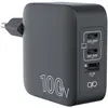Image de Force Power Chargeur USB-A / 2x USB-C 100W Power Delivery GaN Universel Ultra Rapide Noir