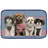 Image de Tapis Velours Navy Bleu