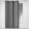 Image de Rideau à Oeillets Panama 140x280cm Gris Ardoise