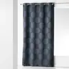 Image de Rideau à Oeillets Jacquard Orkys 140x260cm Navy