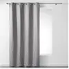 Image de Rideau Jacquard Dynastie 140x260cm Gris