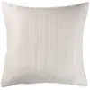 Image de Housse de Coussin Velours Paleo 40x40cm Naturel