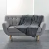 Image de Plaid Uni en Flanelle Flanou 125x150cm Gris