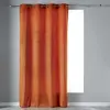 Image de Rideau à  illets Velvetine 140x240cm Terracotta