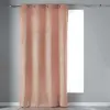 Image de Rideau à  illets Velvetine 140x240cm Rose Dragée