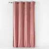 Image de Rideau à  illets Imprimé Bellagold 140x240cm Rose