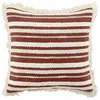 Image de Paris prix Coussin à franges - 40x40 cm - Terracotta