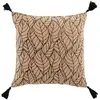 Image de Coussin Déco Imprimé Kalinda 40x40cm Noir