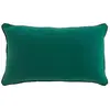 Image de Paris Prix Coussin Uni Linette 30 x 50 cm Émeraude