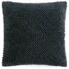 Image de PARIS PRIX Housse de coussin Iceberg - Anthracite
