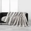 Image de Plaid Imitation Fourrure Sven 125x150cm Naturel