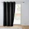 Image de Rideau Isolant Velours Polarchic 140x260cm Noir