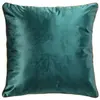 Image de Coussin Déco Velours Noria 45x45cm Bleu Pétrole