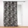Image de Rideau à  illets Imprimé Cabana 140x280cm Noir