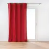 Image de Rideau à  illets Twily 135x260cm Rouge