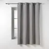 Image de Rideau à  illets Twily 135x180cm Gris