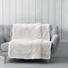 Image de Plaid Imitation Fourrure Uni Marilou 180x220cm Naturel