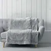 Image de Plaid Imitation Fourrure Uni Marilou 180x220cm Gris