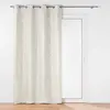 Image de Rideau à  illets Velours Marius 140x260cm Beige