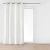 Image de Rideau à  illets en Velours Mika 140x260cm Blanc