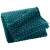 Image de Plaid Flanelle en Relief Mini Frosty 125x150cm Bleu