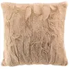Image de Coussin Imitation Fourrure Foxy 45x45cm Sable