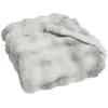 Image de Plaid Imitation Fourrure Mounty 180x220cm Gris
