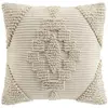 Image de Coussin Déco Fantaisie Kamary 45x45cm Naturel